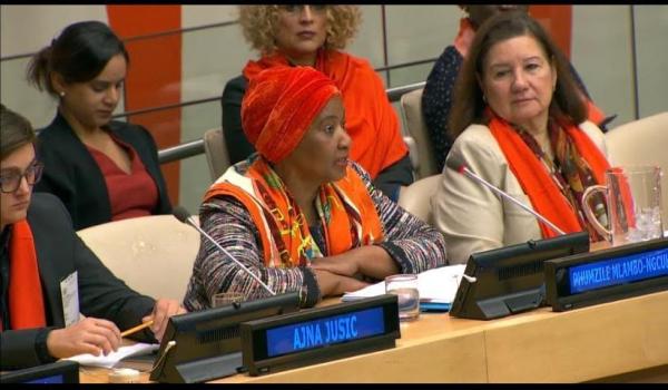 التحالف الدولى :يشارك بالاحتفال باليوم العالمي للقضاء على العنف ضد المراة بحضورالأمين العام للأمم المتحدة بنيويورك