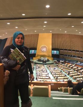 التحالف الدولي"عدل"يشارك فعالية يوم التضامن مع الشعب الفلسطيني بمنبى الأمم المتحدة بنيويورك